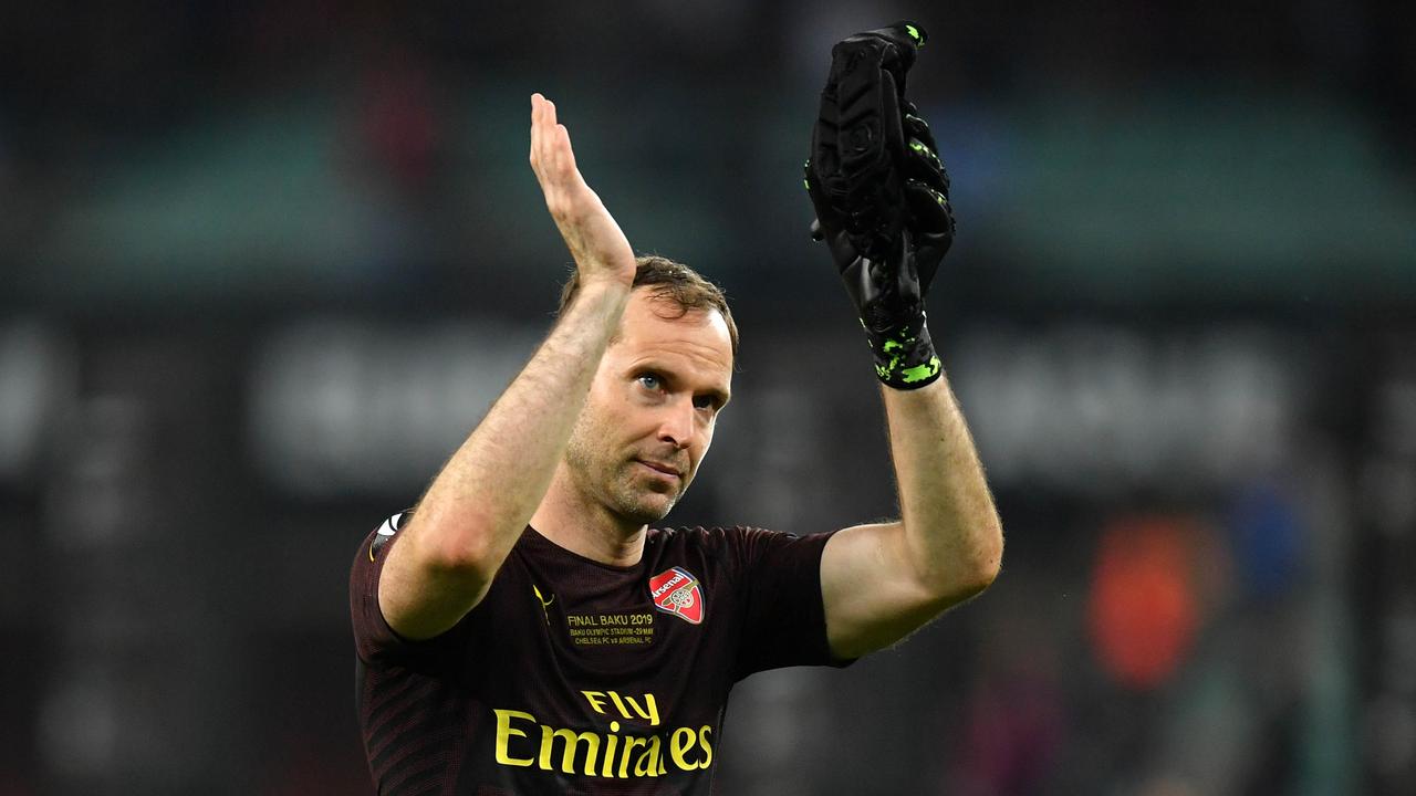 The Europa League final was Petr Cech’s last game before retiring
