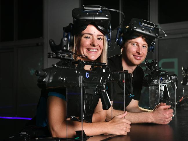 Stacey Ginard, Director, Ready Team One Townsville and Scott Whiteley, Director Ready Team One. Picture: Shae Beplate.