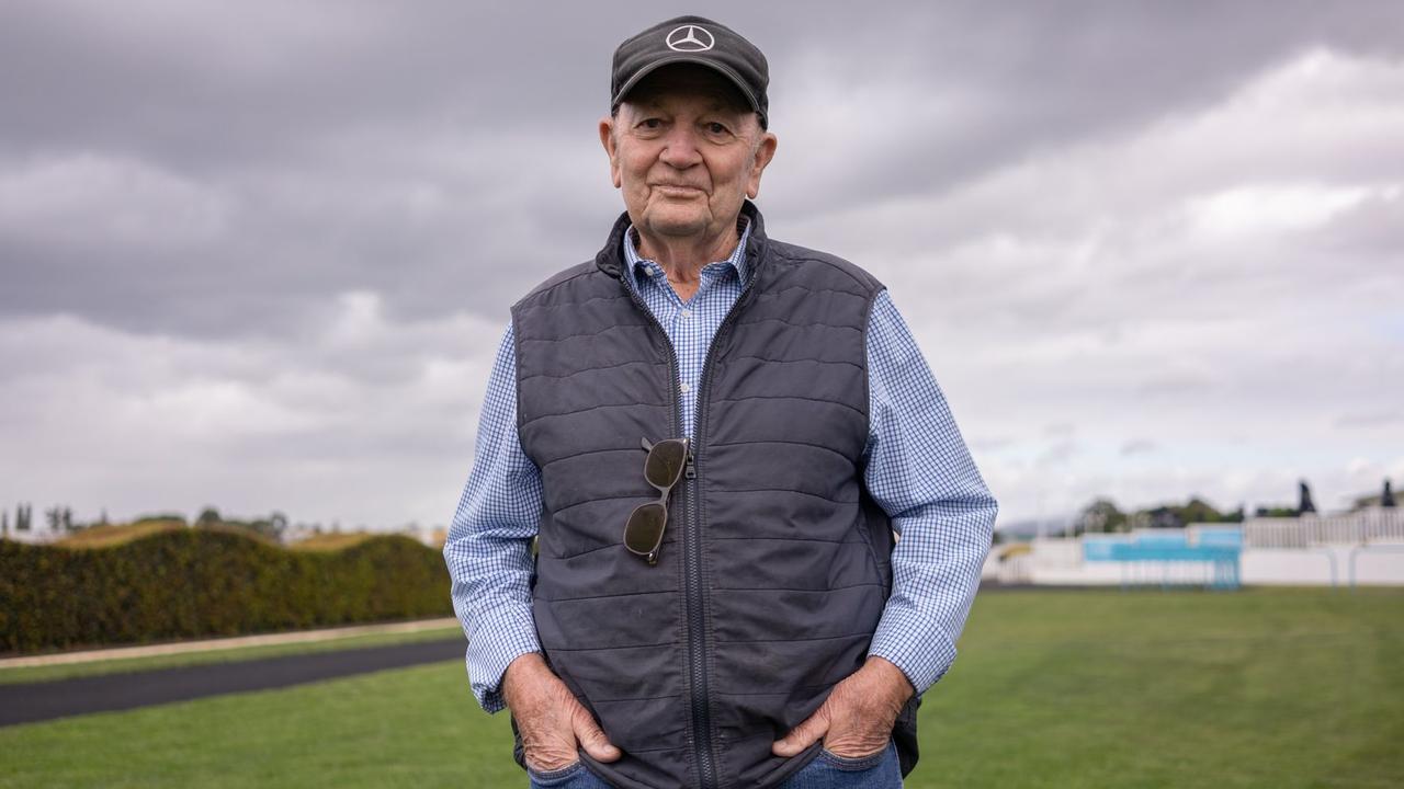 85-year-old Queensland horse trainer Harold Norman says he would love to train until he's 100. Picture: Racing Queensland