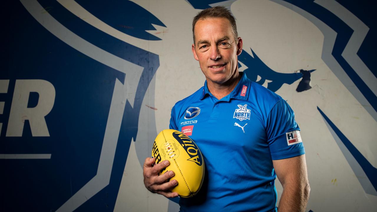 Alastair Clarkson of North Melbourne. Photo by Darrian Traynor/Getty Images