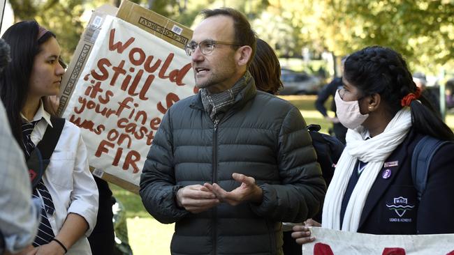 Australian Greens leader Adam Bandt. Picture: NCA NewsWire/Andrew Henshaw