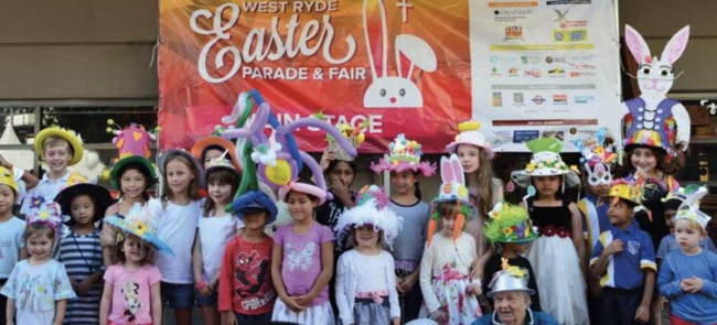 Ryde Easter Parade. Picture: Ryde Council