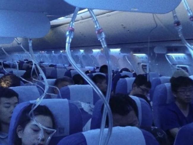 An Air China flight incident is being investigated. Picture: Weibo