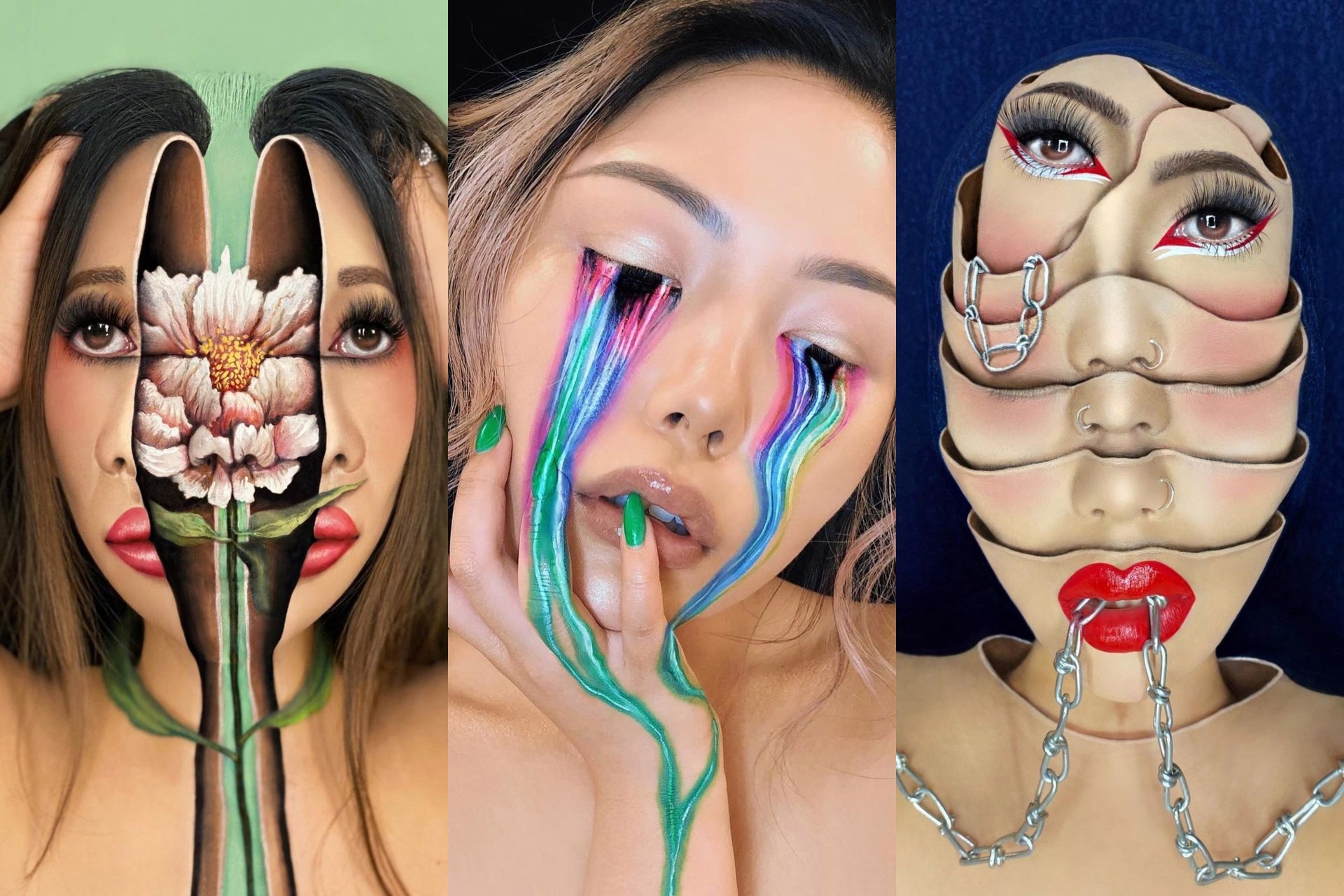 How Mimi Choi's Facial Illusions Come Together 