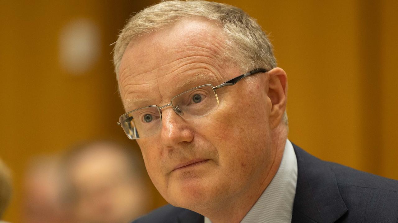 Reserve Bank Governor Philip Lowe has been slammed by Aussies for repeatedly claiming interest rates would not rise until ‘2024 at the earliest’. Picture: NCA NewsWire/Gary Ramage