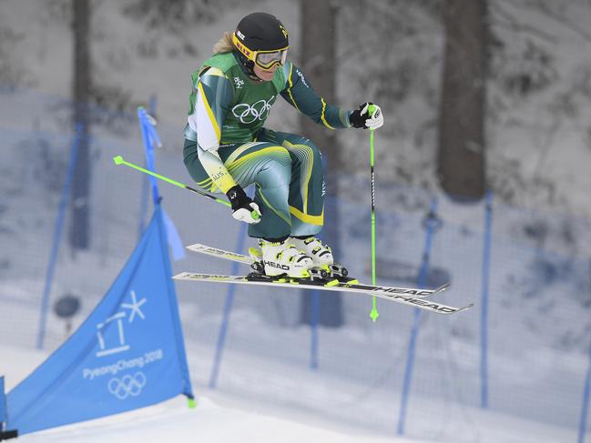 Sami Kennedy-Sim at Phoenix Snow Park, during the PyeongChang 2018 Winter Olympic Games, in PyeongChang, South Korea. Picture: AAP