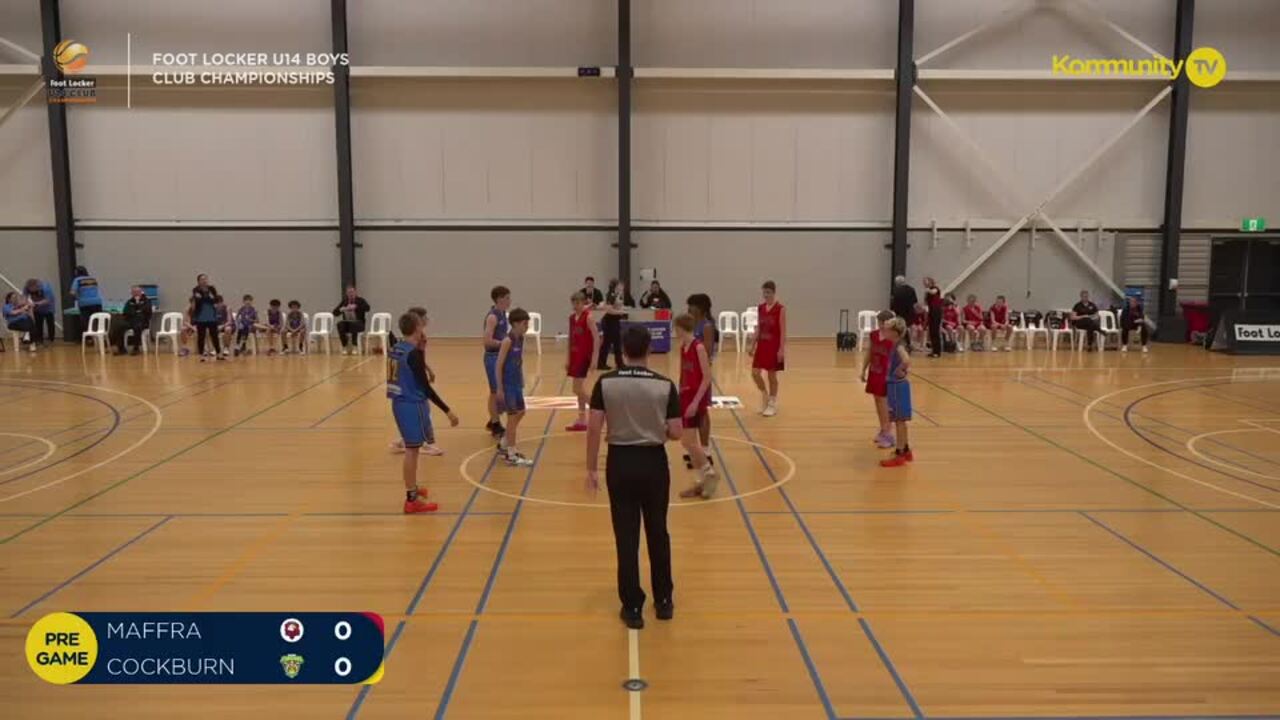 Replay: Maffra Eagles v Cockburn Cougars (Boys S) - 2024 Basketball Australia U14 Club Championships Day 3