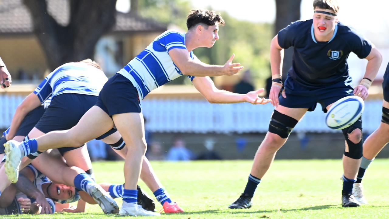 Sam Watson. GPS First XV rugby between Nudgee College and Brisbane Grammar School. Saturday August 3, 2024. Picture, John Gass