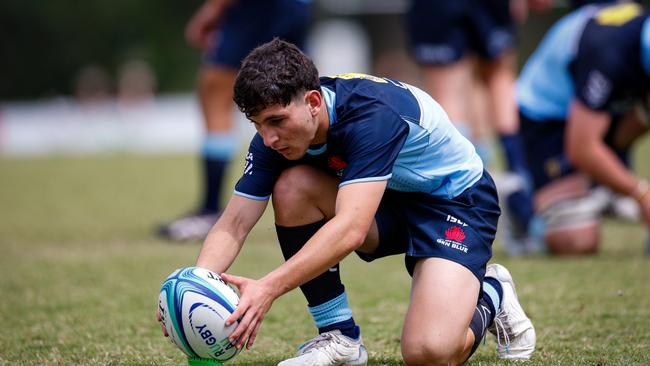 Action from the Queensland Reds v New South Wales Waratahs Under 16s clash. Pic credit: Kev Nagle.