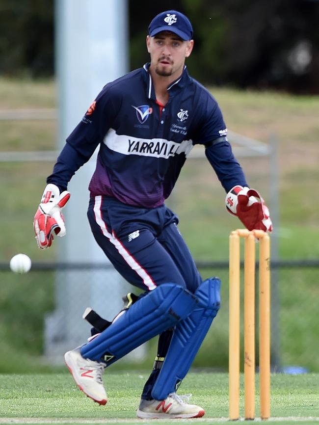 Yarraville gloveman Aidan Salvado. Picture: Steve Tanner