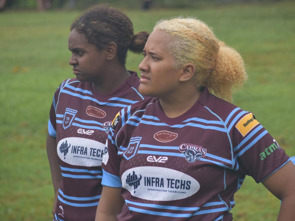 Faces of the CQ Capras versus Mackay Cutters under-17 and under-19 pre-season trials at Rugby Park, Rockhampton, on February 1, 2025.