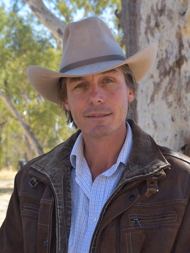 Mark Swindells from Uluru Camel Tours and Uluru Segway Tours. Picture: ANDREA JOHNSTON