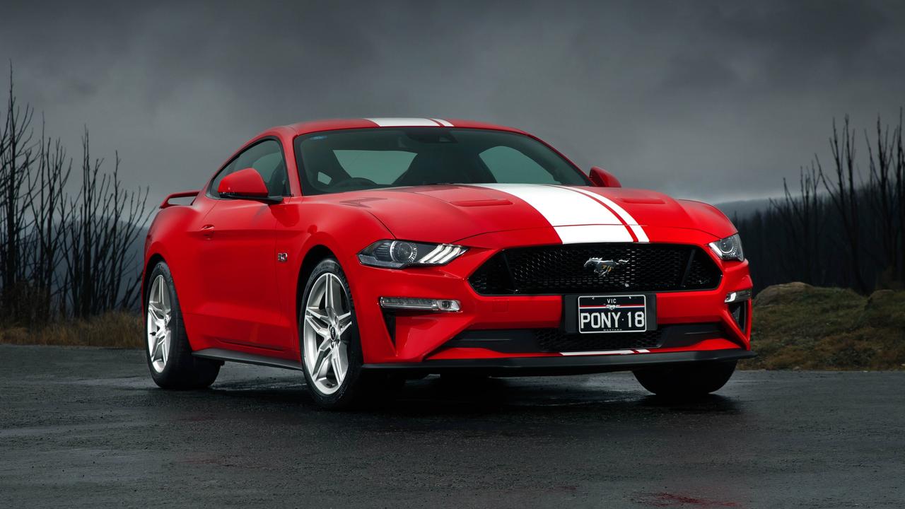 Ford has shaved a substantial amount off the Mustang’s 0-100km/h time. Picture: Supplied.