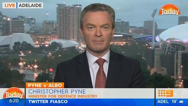 Christopher Pyne opens up about his Twitter being hacked