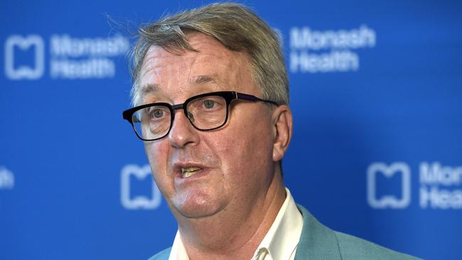 Health Minister Martin Foley said it was too soon to determine if there had been any wider spread within the community. Picture: NCA NewsWire / Andrew Henshaw