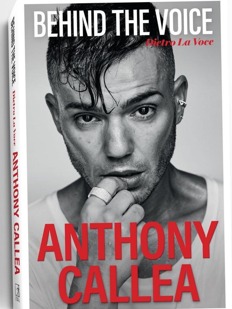 Anthony Callea released his memoir Behind The Voice on April 5.