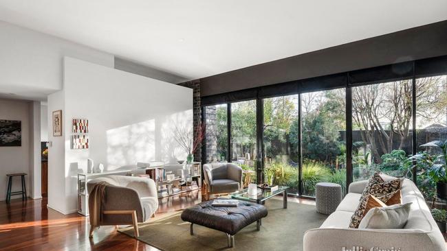 The award-winning 32A Cromwell Rd, South Yarra, has been popular with buyers.