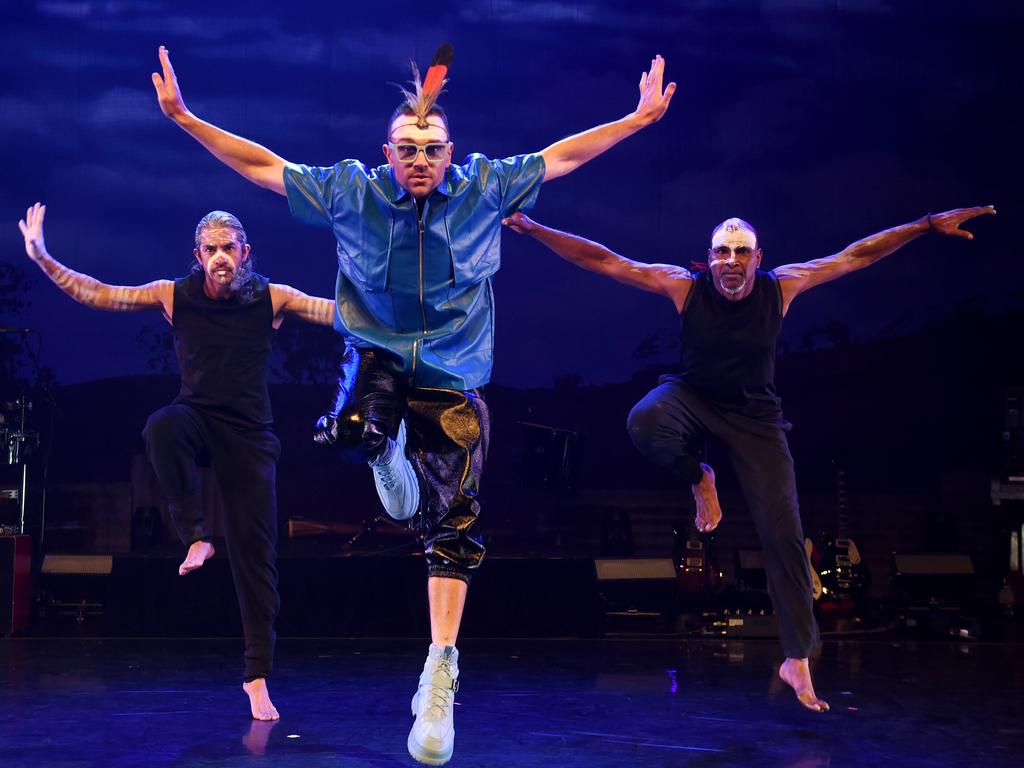 Mitch Tambo and the cast of Burn the Floor are performing three shows in Sydney this weekend. Picture: NCA NewsWire/Nicki Connolly