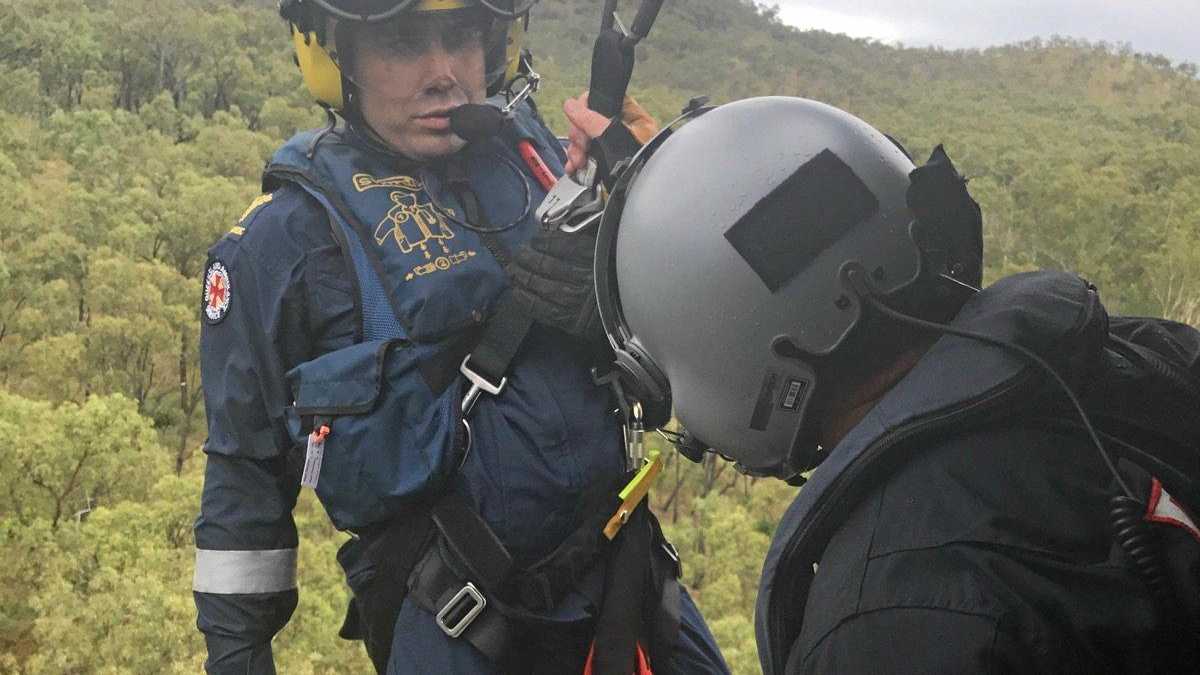 CQ Rescue winches injured SES volunteer | The Chronicle