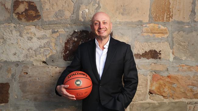 Larry Kestelman owner of the Tasmania JackJumpers and owner and executive chairman of the Australian National Basketball League. Picture: Nikki Davis-Jones