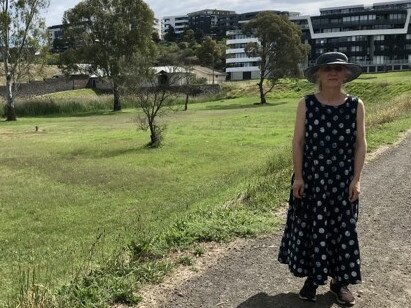 City of Maribyrnong resident Pauline Cady said she used the Jack's Magazine Reserve most days with her dogs and feared private operators would "lock away" the site from the community. Picture: Supplied