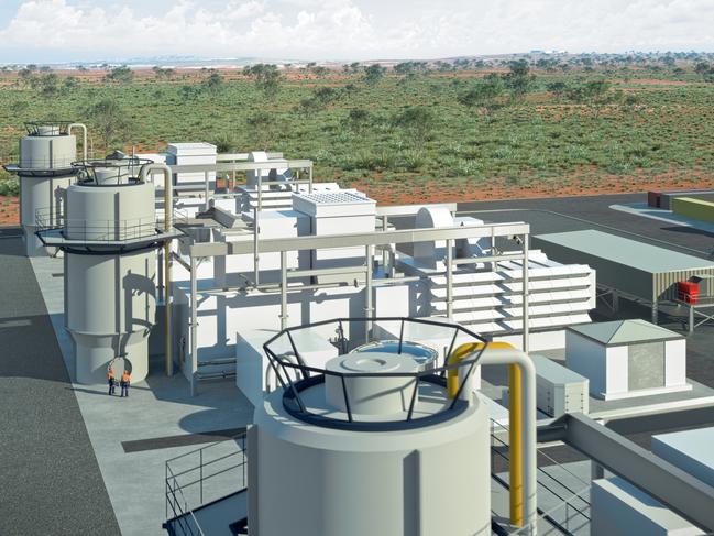 The world's biggest hydrogen production facility, power plant and storage planned for Whyalla