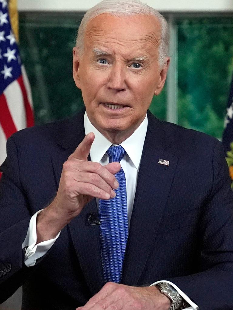 US President Joe Biden has been linked to the ‘antichrist’. Picture: Evan Vucci/Pool/AFP