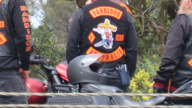 Bandidos run in Ballarat today Picture: Supplied,