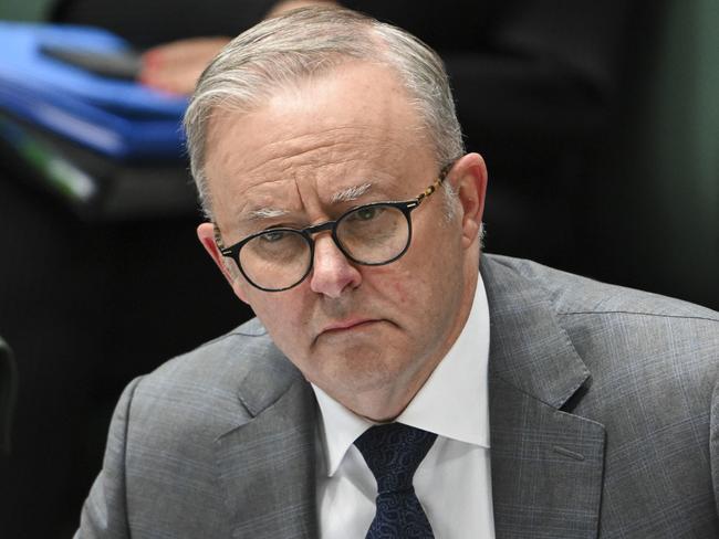 Prime Minister Anthony Albanese’s “rigid” stance on nuclear energy has come under fire from experts who say not enough nuance is being used in approaching the issue. Picture: NewsWire / Martin Ollman