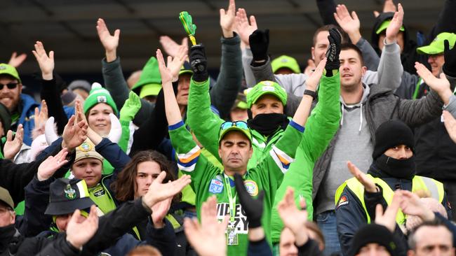 A big crowd at GIO Stadium could have been on hand for the Jersey Flegg grand final. Picture: Getty Images