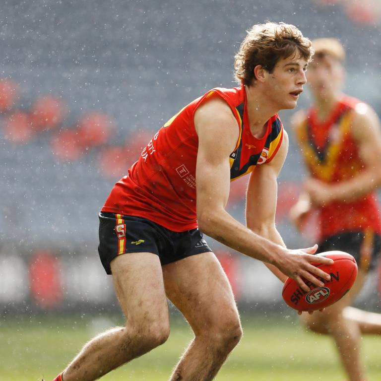 Billy Dowling playing for SA. Picture: AFL Photos/Getty Images