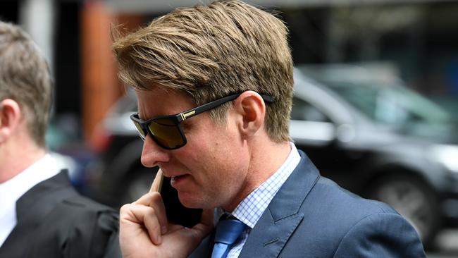 Racing Victoria used police information to bring several charges against Jarrod McLean.