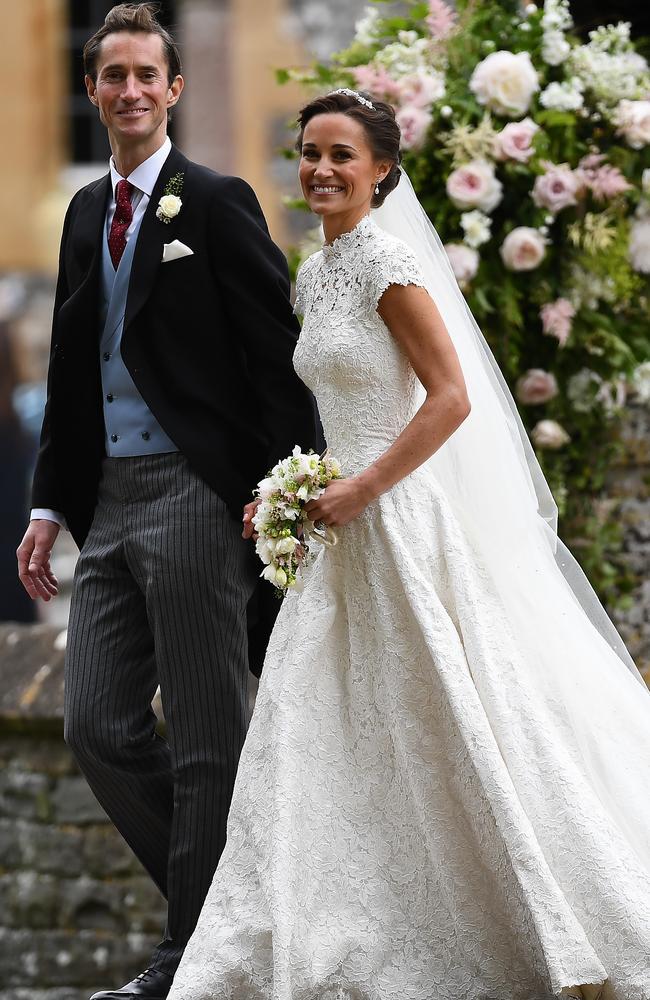 Pippa Middleton and James Matthew married last year. Picture: Justin Tallis — WPA Pool/Getty Images