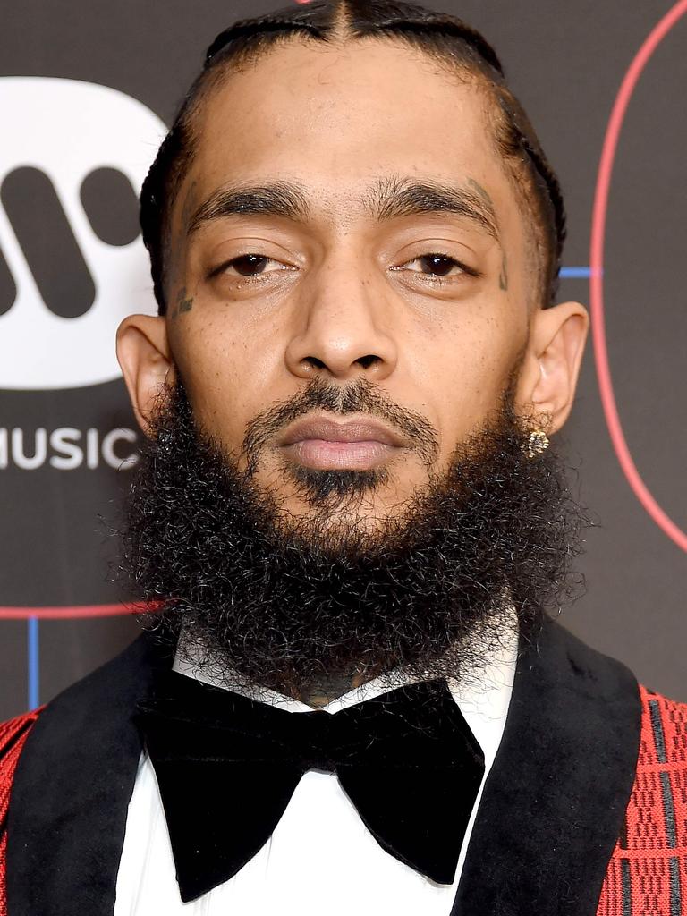 Nipsey Hussle. Picture: AFP