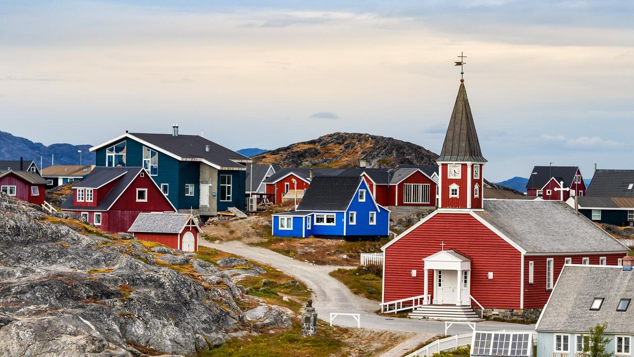 Nuuk, the capital of Greenland.