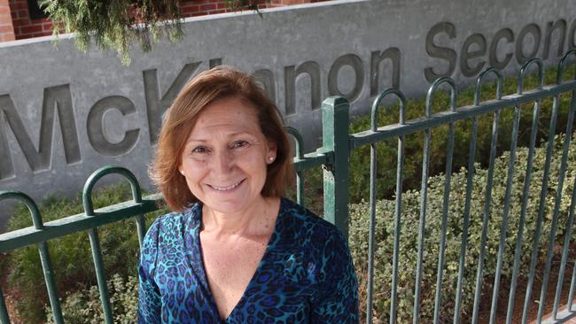 McKinnon Secondary College principal Pitsa Binnion. Picture: David Crosling