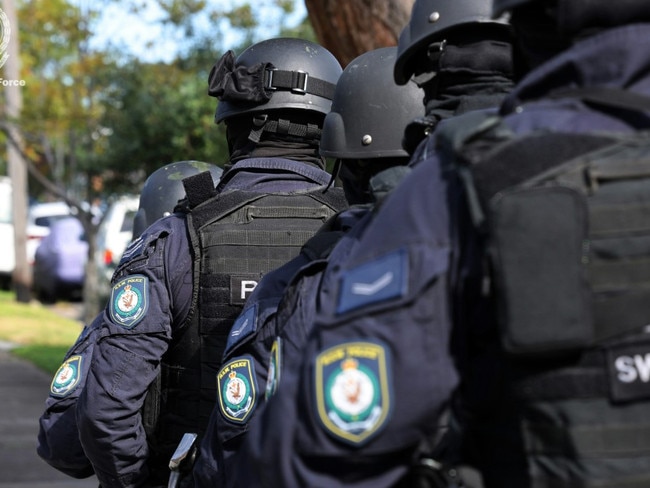 Police officers stationed statewide collaborated in the operation. Picture: NSW Police