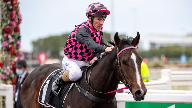 Jim Byrne reckons Rothfire will be even better over 1400m. Picture: AAP