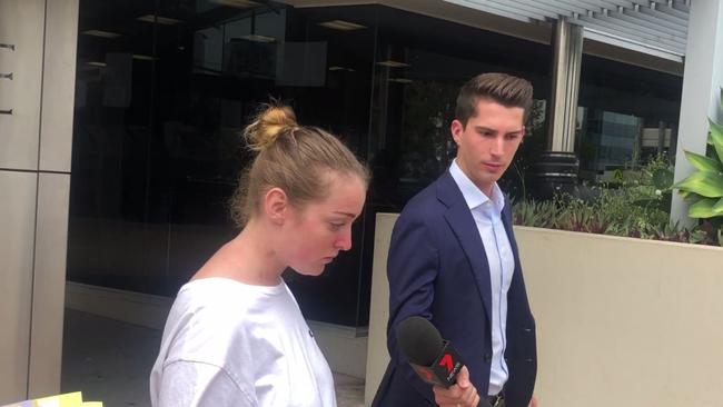 Tayla Jade Grundy’s barrister said his client had sent apology text messages to the young victim.