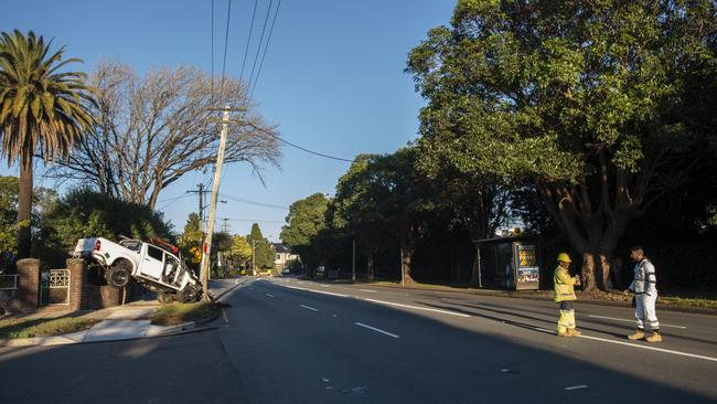 Drivers have been encouraged to detour around the area. Picture: Gordon McComiskie