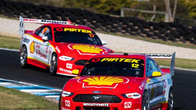 The Ford Mustang has been ordered to make changes ahead of the next round of Supercars. Picture: Daniel Kalisz/Getty Images. 