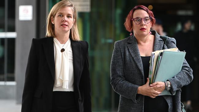 Counsel assisting the coroner Ruth O'Gorman KC (left) says the inquest’s role was not to be critical of information in hindsight. Picture: NewsWire / John Gass