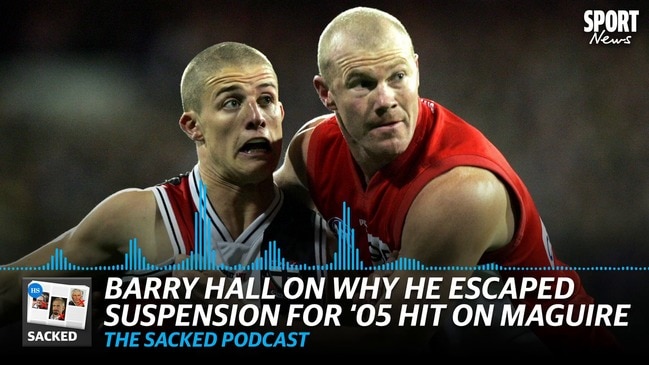 SACKED: Barry Hall on escaping suspension for 2005 hit