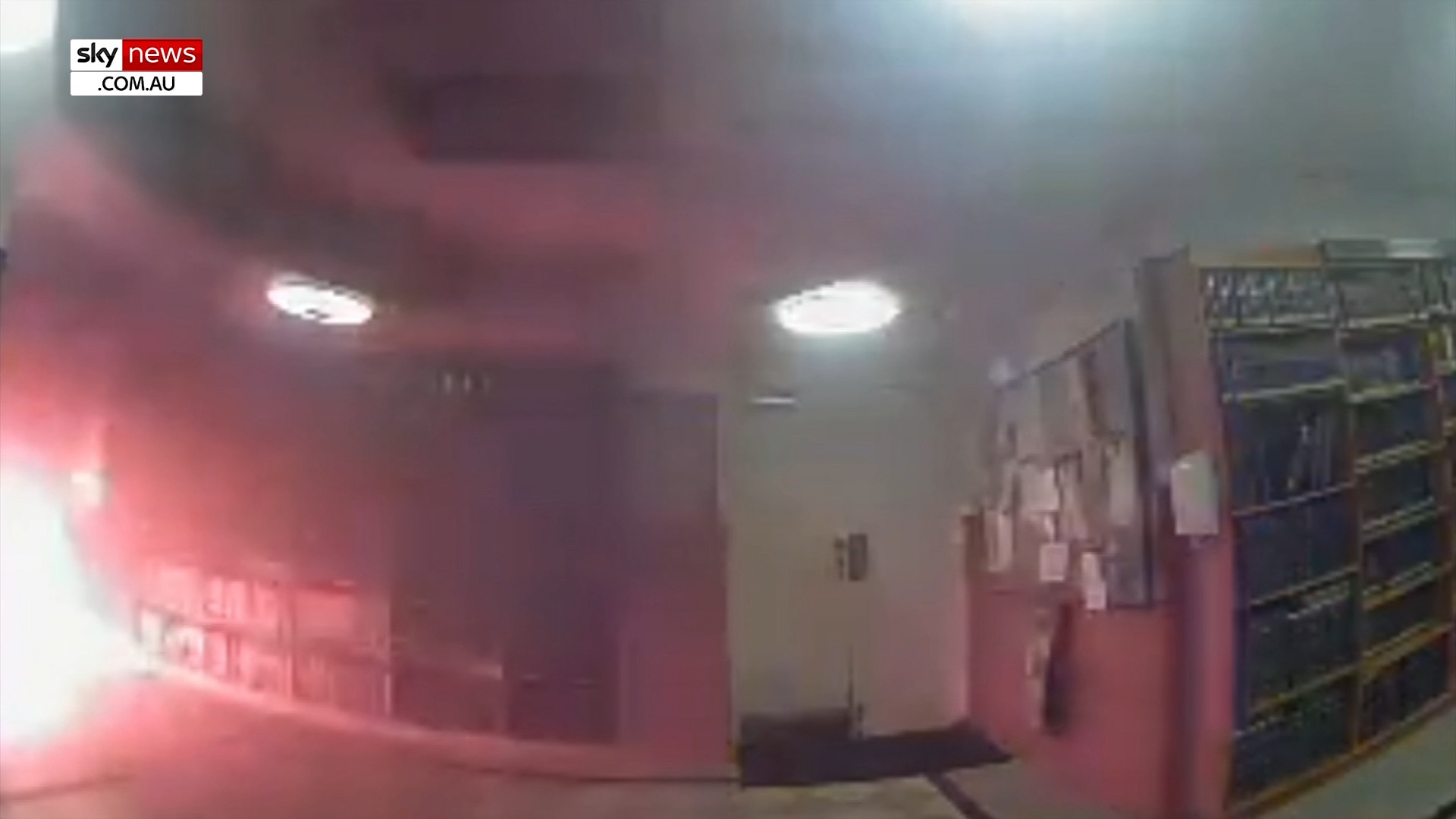 EXCLUSIVE: CCTV reveals ‘horrifying moment’ synagogue was set alight and torched