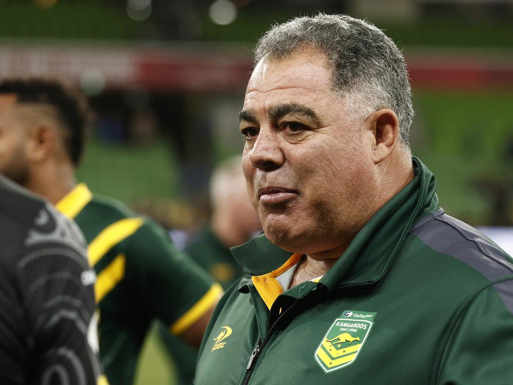 Australia head coach Mal Meninga has confirmed Trbojevic is in contention, while he is also been in contact with Mitchell Moses. Picture: Getty Images