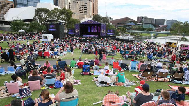 Carols by Candlelight 2024 at Adelaide’s Elder Park Picture: Emma Brasier