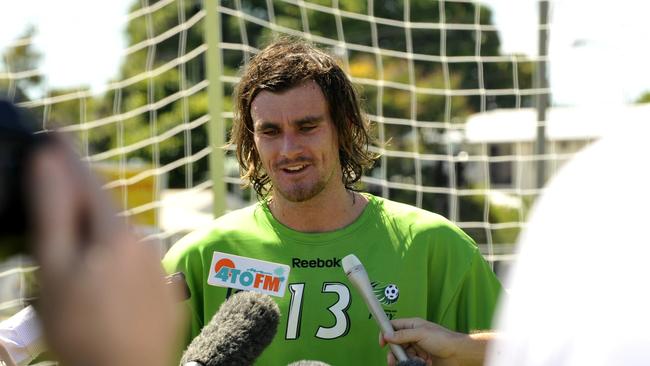 New PFA chief executive Beau Busch in his playing days with North Queensland.