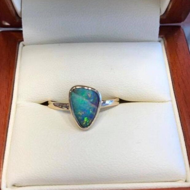 The opal ring stolen by a former cleaner.