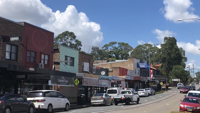 Pendle Hill’s main shopping strip, Pendle Way.