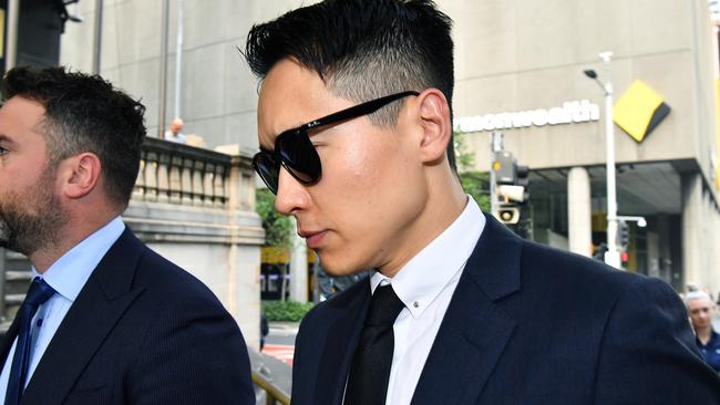 Yunxiang Gao arrives at court. Picture: AAP